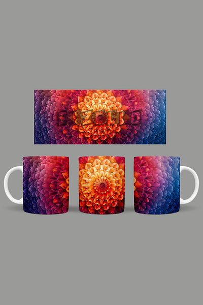 Fizello Mandala Themed Mug