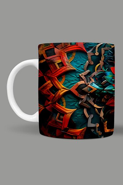 Fizello Mandala Themed Mug