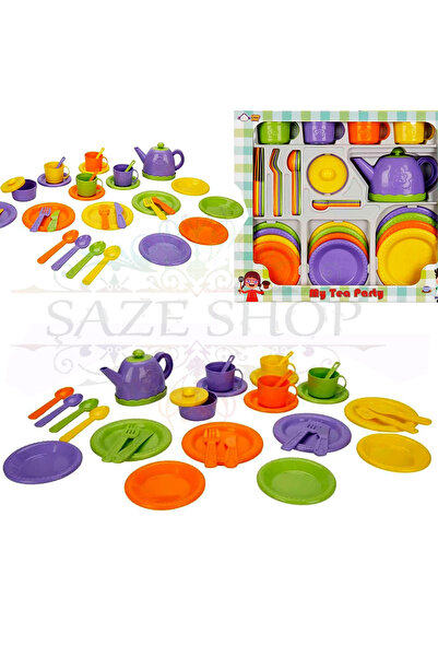 SAZE 4682 طقم شاي ليتل شيف 36 قطعة