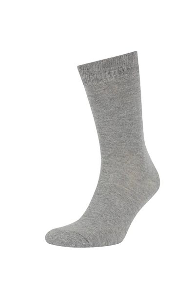 DeFacto Мъжки памучни дълги чорапи от 3 части T9595azns