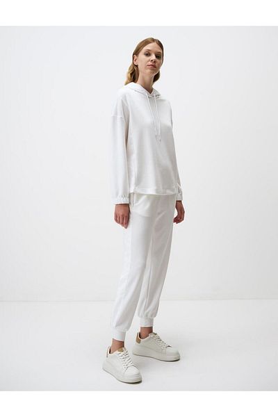 Jimmy Key High Waist White Skinny Leg Trousers