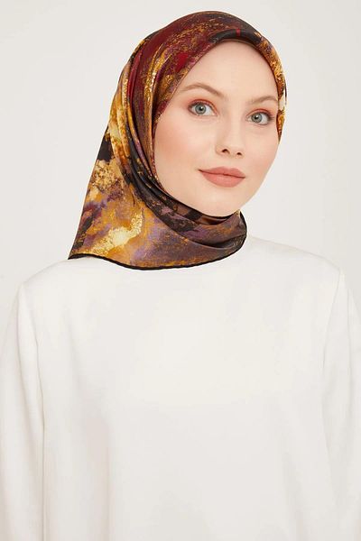 Armine ARMINE Twill Μεταξωτό Κασκόλ - Σεζόν 2024 Κίσι 9015D02-53
