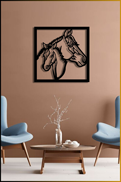 vogards At Figürlü Metal Tablo