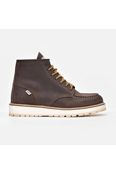 Vaneda Lifestyle 1106 V-Town Koyu Kahve Deri Bot