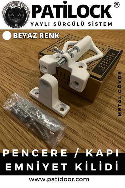 PATİDOOR Patilock Burglar Child Safety Lock / Door Window Lock