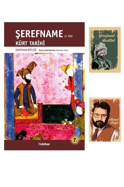 Nubihar Yayınları Şerefname - Kürt Tarihi Özel Seti (2 NOT DEFTERLİ)
