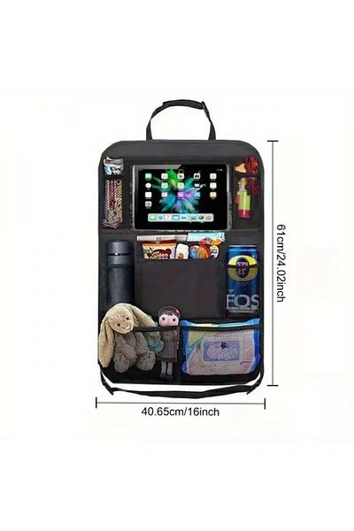 Canderel Car Seat Back Phone Tablet Holder Item Organizer Organizer