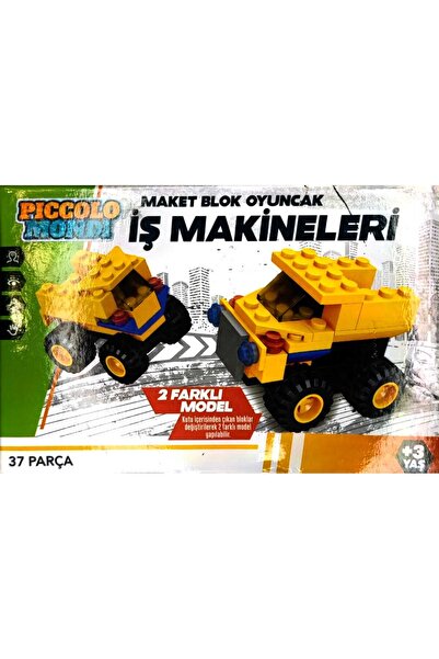 Piccolo Mondi MAKET BLOK İŞ MAKİNELERİ