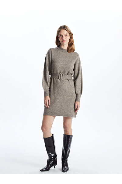LC Waikiki Lw - Crew Neck Women's Knitwear Tunic
