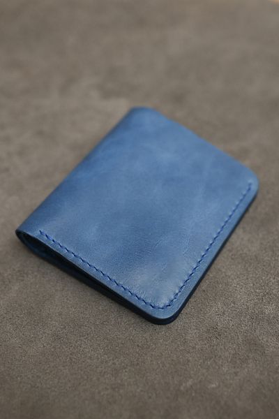 FocusDeri Handmade Blue Classic Men's Wallet