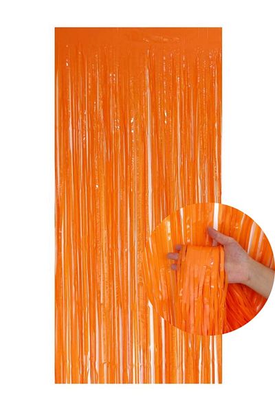 CANSIN Κουρτίνα Πόρτας Πορτοκαλί 100*200CM