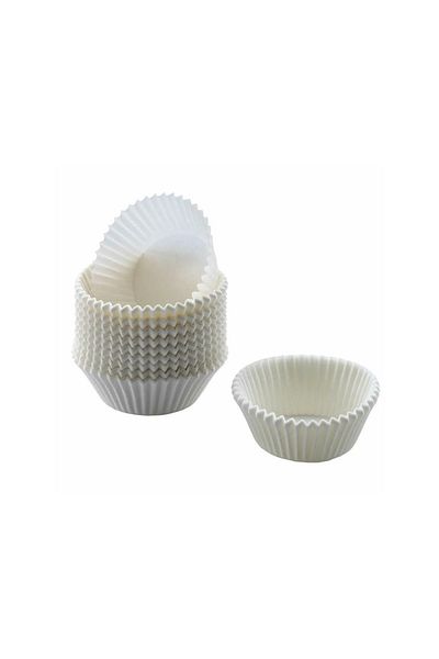 Ambalaj Evi 30X20 mm Muffin Cupcake Paper - 1000 Mini Capsules Chestnut Candy