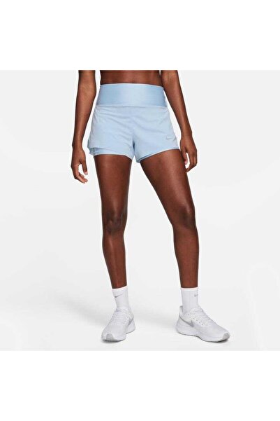 Nike Swift Dri-Fit Kadın Mavi Koşu Şort DX1029-440