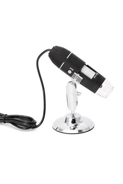 Skygo 1600x usb digital microscope camera endoscope 8led magnifier metal stand