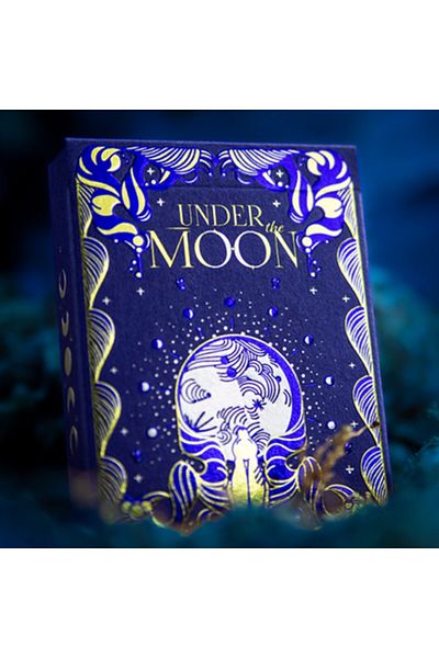 OyuncaklarÜlkesi Cartamundi under the Moon - Midnight Blue Premium Playing Card