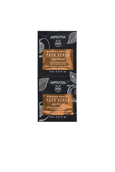 Apivita Express Beauty Mascarilla Facial Exfoliante Suave Con Albaricoque 2 X Apivita 8 ml