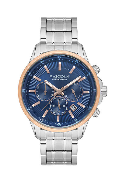 mascionni ساعة يد رجالية M.1.1215.05 |   سلك من الفولاذ المقاوم للصدأ |   قرص...