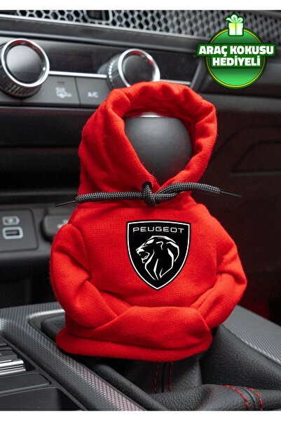 Freeyez Peugeot Simge Kırmızı Vites Hoodie Araç Vites Kıyafeti Vites Poları O...