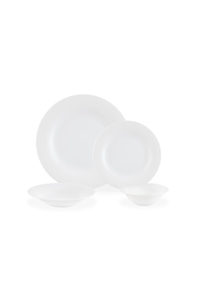 Madame Coco Dormir 6 Kişilik 24 Parça Yemek Takımı - Beyaz