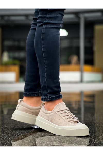 BOA BA500 BOA Special Thermo Sole Cream Casual Ανδρικά Παπούτσια
