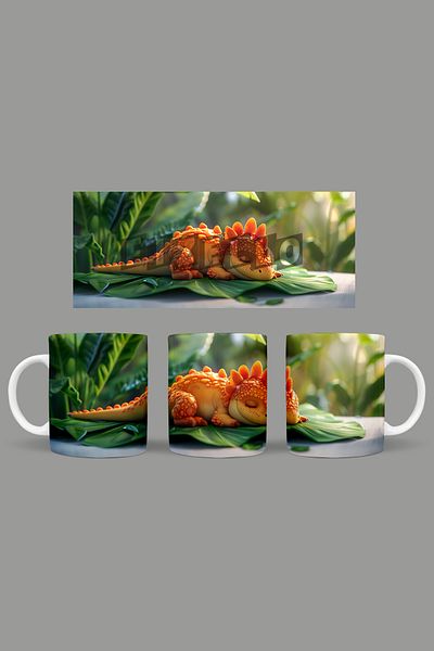 Fizello Cute Dinosaurs - Cute Dinosaur Themed Mug