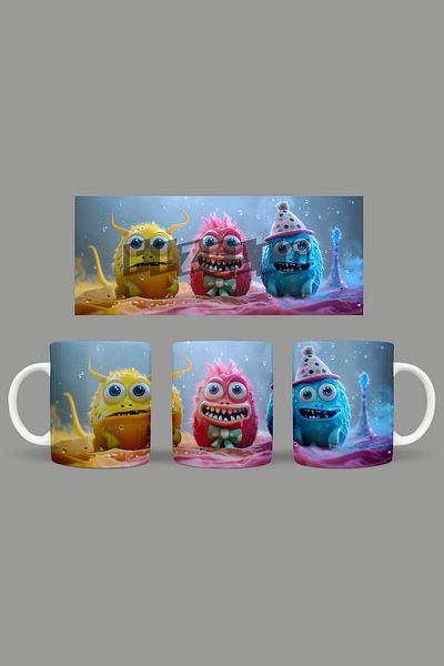 Fizello Cute Baby Monsters - Cute Baby Monsters Mug