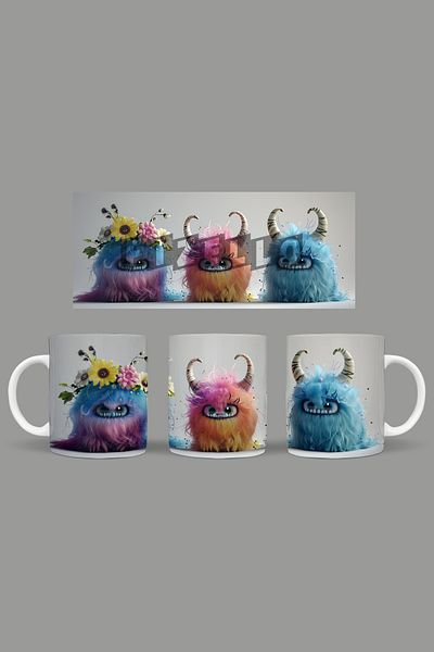 Fizello Cute Baby Monsters - Cute Baby Monsters Mug