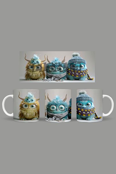 Fizello Cute Baby Monsters - Cute Baby Monsters Mug