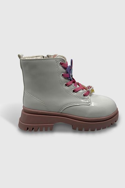 playup design office Playup Girls Boots Αντιολισθητική σόλα Ανθεκτική στο κρύο Λευκό/Ροζ