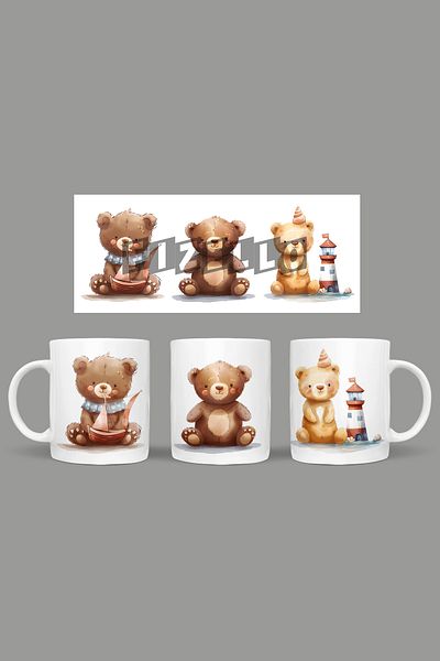 Fizello Bear - Bear Themed Mug