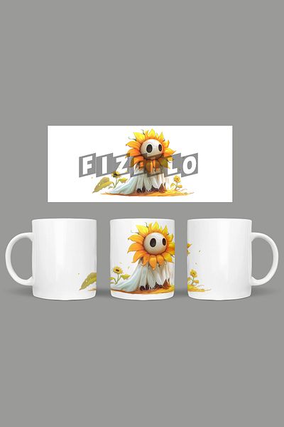 Fizello Cute Ghots - Cute Ghots Themed Mug
