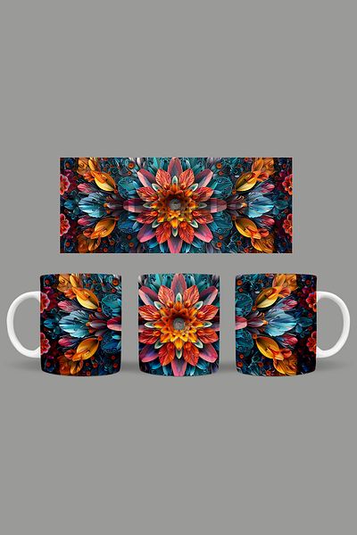 Fizello Mandala Themed Mug
