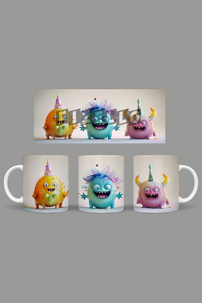 Fizello Cute Baby Monsters - Cute Baby Monsters Mug