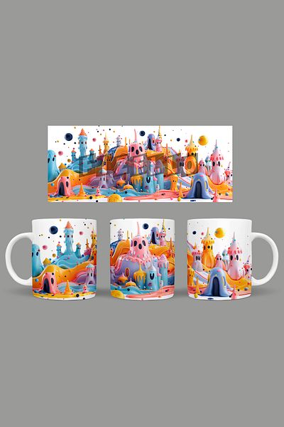 Fizello Cute Ghots - Cute Ghots Themed Mug