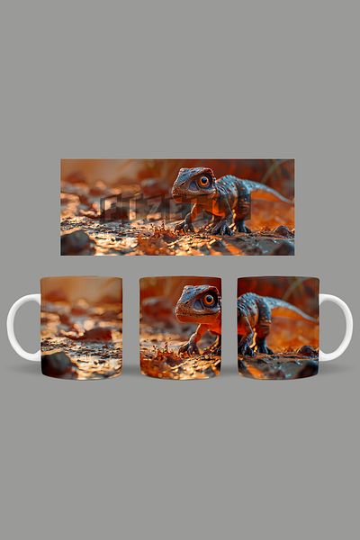 Fizello Cute Dinosaurs - Cute Dinosaur Themed Mug