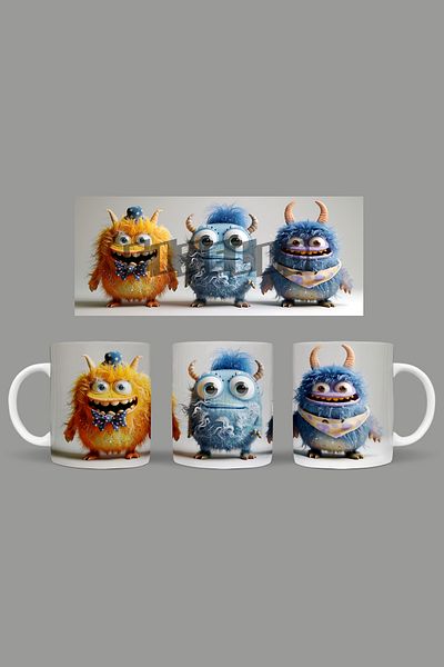Fizello Cute Baby Monsters - Cute Baby Monsters Mug