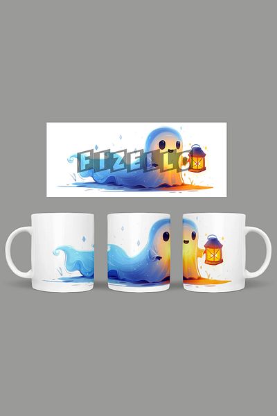 Fizello Cute Ghots - Cute Ghots Themed Mug