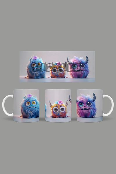 Fizello Cute Baby Monsters - Cute Baby Monsters Mug