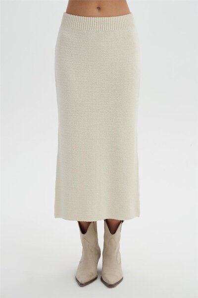 SHERIN Екрю Midi Трико Етек