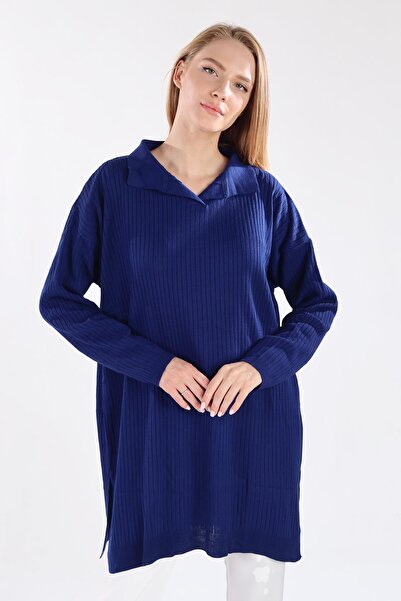 Rays 5410 Πόλο Γιακά Τούνικ Λακαριστό