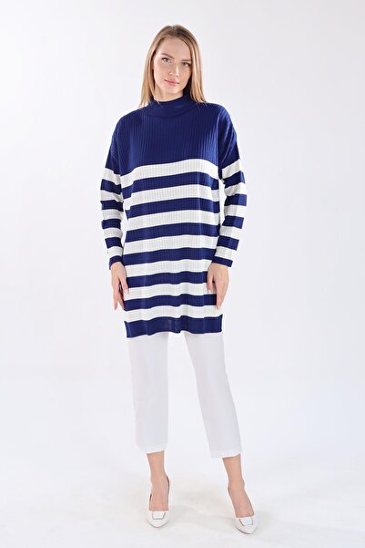 Rays Laci 5330 Striped Knitwear Tunic
