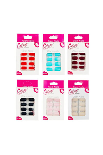 Glam Of Sweden False Nails One-Colored Matte