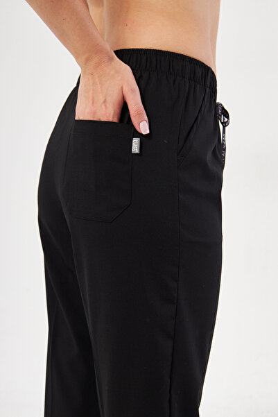 Class Üniforma Hardal Siyah Likralı Unisex Medikal Hemşire Ve Doktor Üniforması Önlük Cerrahi Giyim Takım