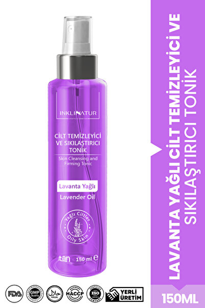 INKLINATUR LIFESTYLE & COSMETICS Lavanta Yağlı Cilt Temizleyici ve Sıkılaştır...
