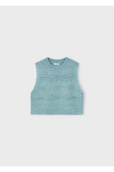 MAYORAL Mint Colored Girl's Sweater