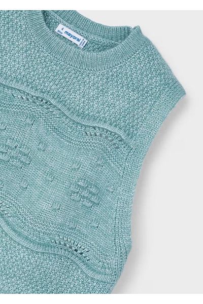 MAYORAL Mint Colored Girl's Sweater