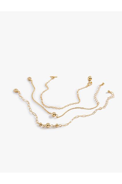 Koton Set of 3 Chain Bracelets