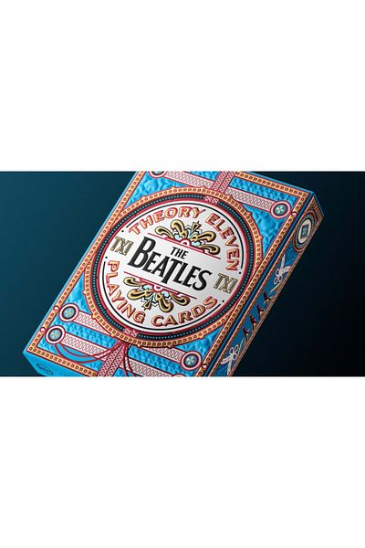 Theory11 The Beatles Blue Color Playing Card