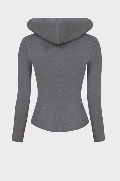IAMNOTBASIC Anthracite Color Rowen Cardigan
