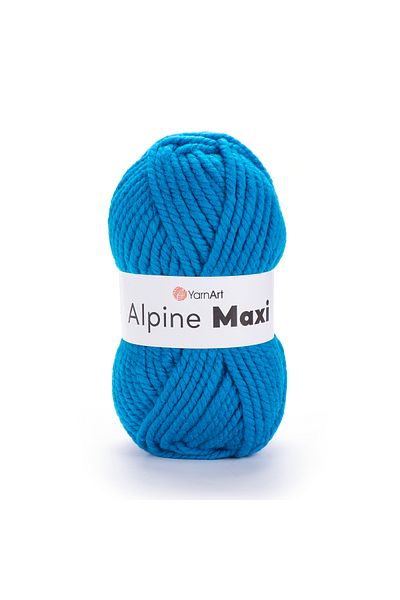 Yarnart Alpine Maxi - Πλεκτό Χέρι Νήμα Τιρκουάζ-671